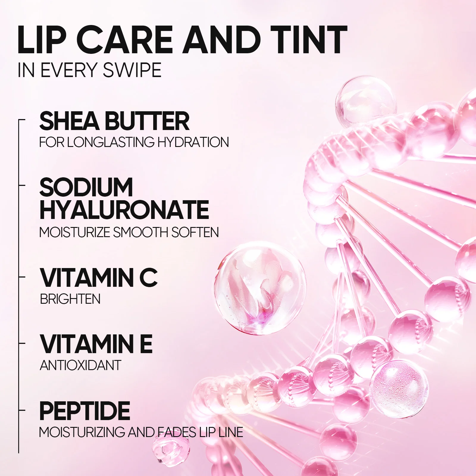 Peptide Nourishing Lip Serum Set 3pcs - Image 9