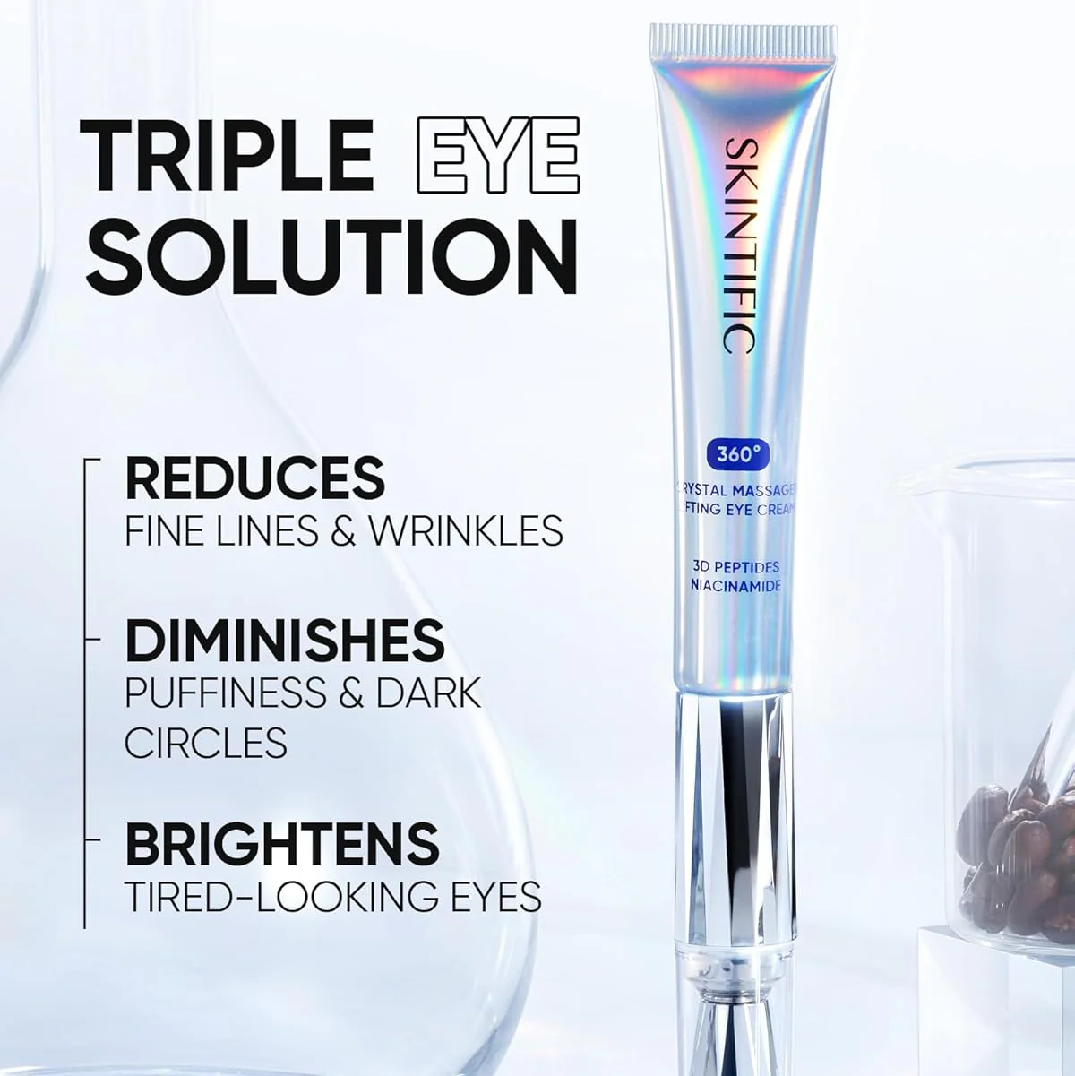 360° Crystal Massager Lifting Eye Cream - Image 6