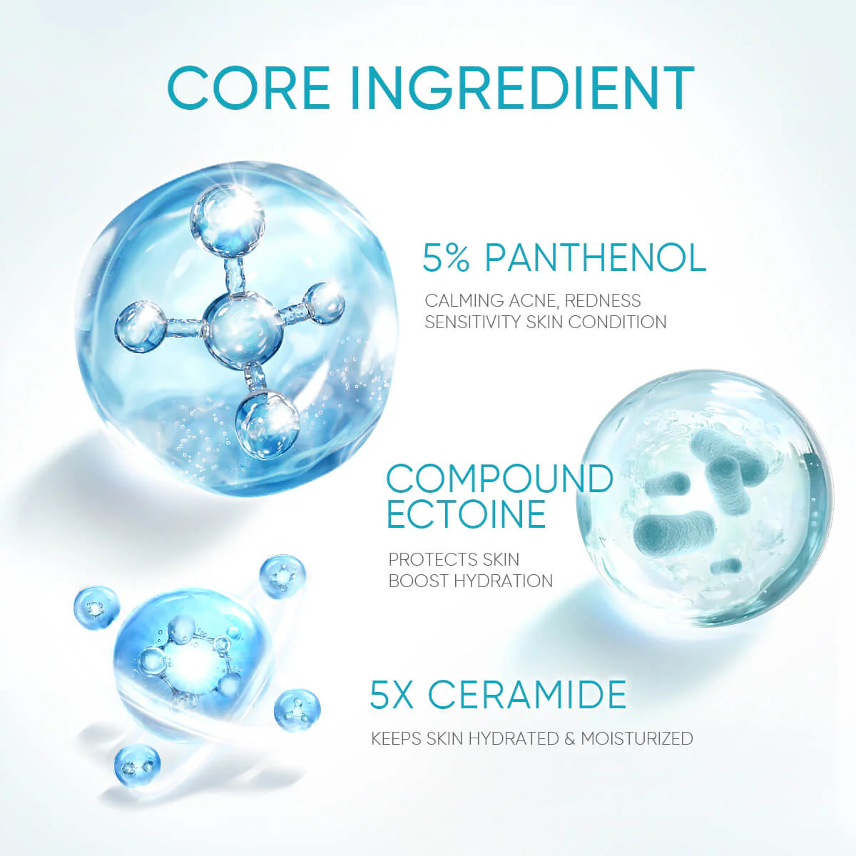 5% Panthenol Acne Calming Water Gel - Image 3