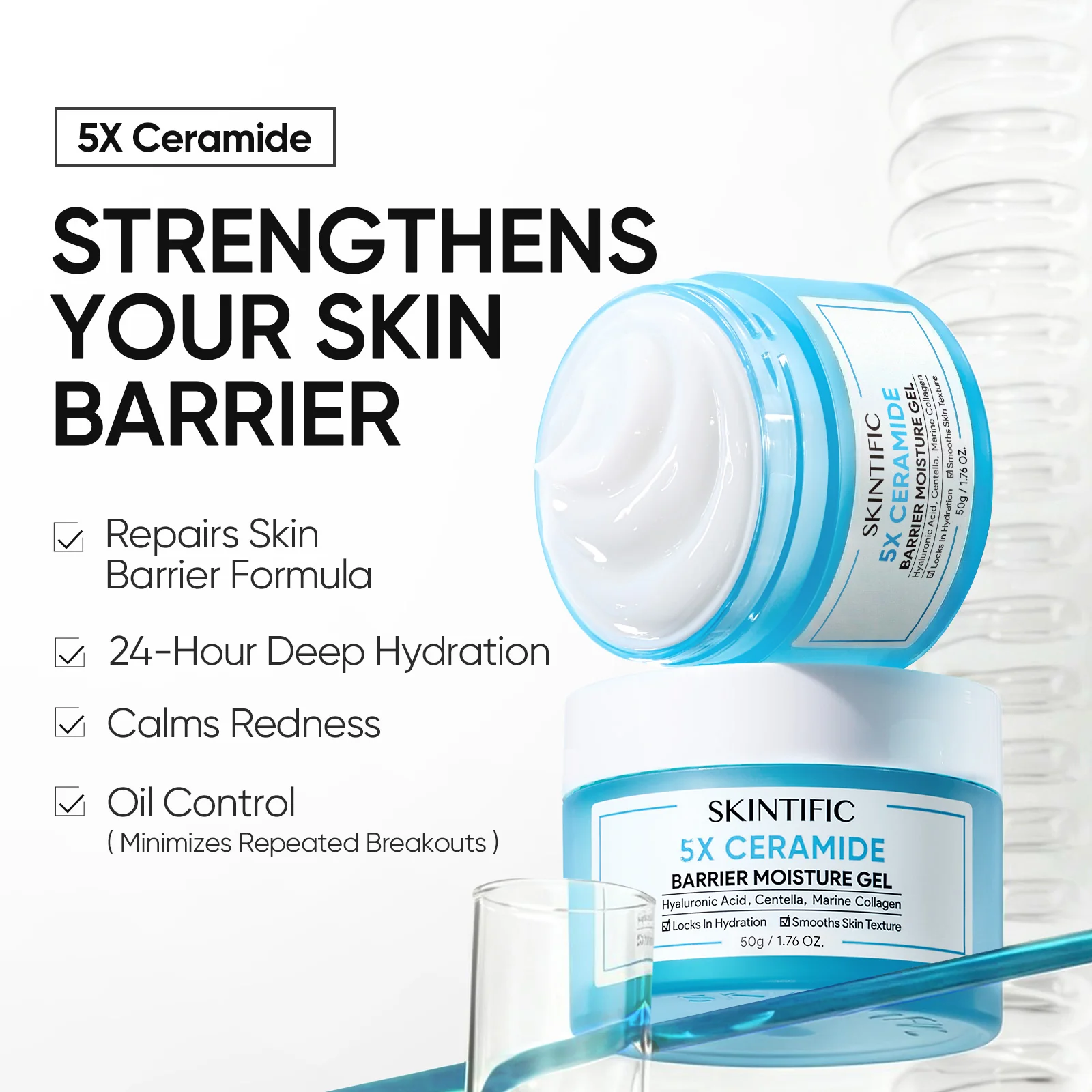 5X Ceramide Barrier Repair Moisture Gel - Image 10