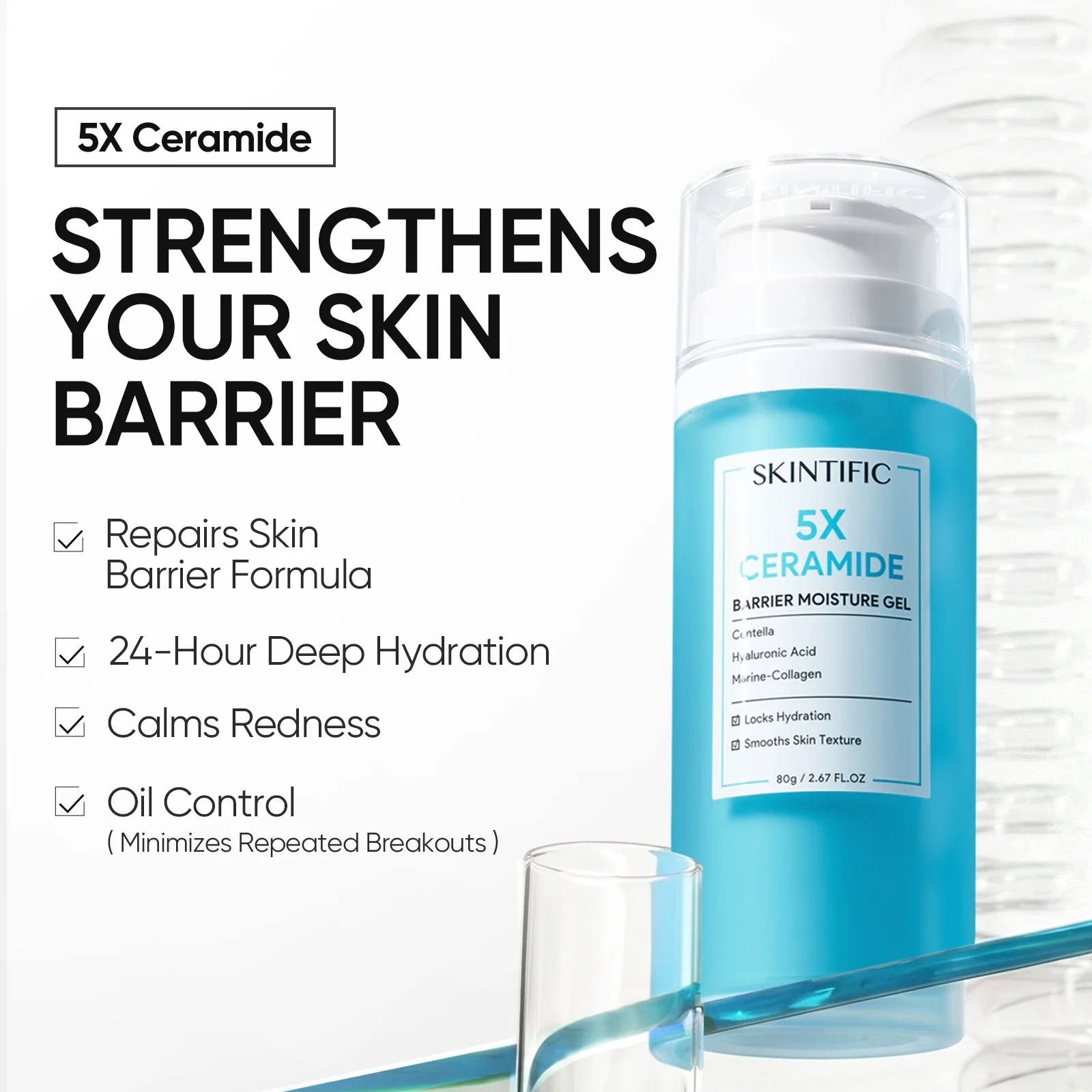 5X Ceramide Barrier Repair Moisture Gel - Image 15