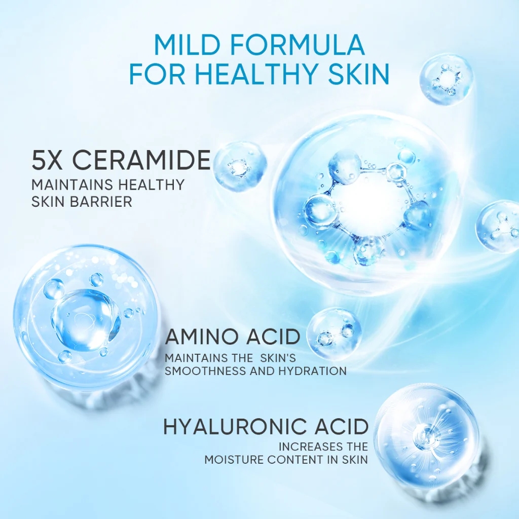 5X Ceramide Low pH Cleanser Facial Wash - Image 7