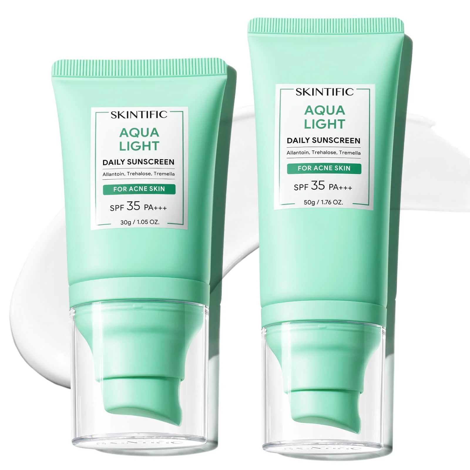 Aqua Light Daily Sunscreen SPF 35 PA+++ Lightweight Water-Burst Sunscreen - Image 3
