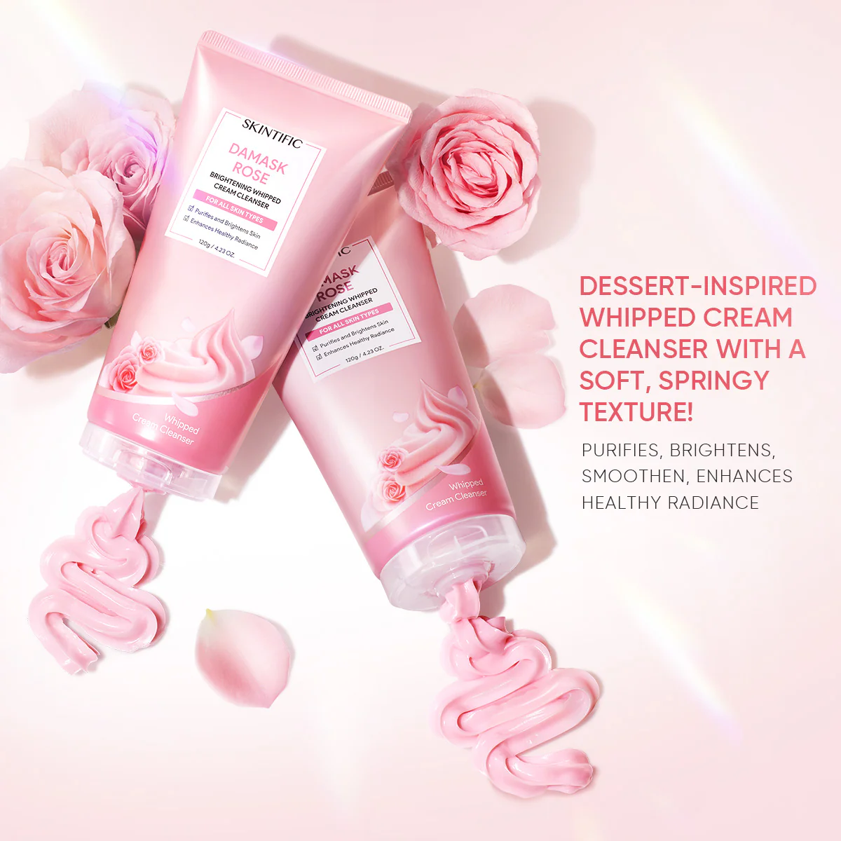Damask Rose Brightening Whipped Cream Cleanser - Image 7
