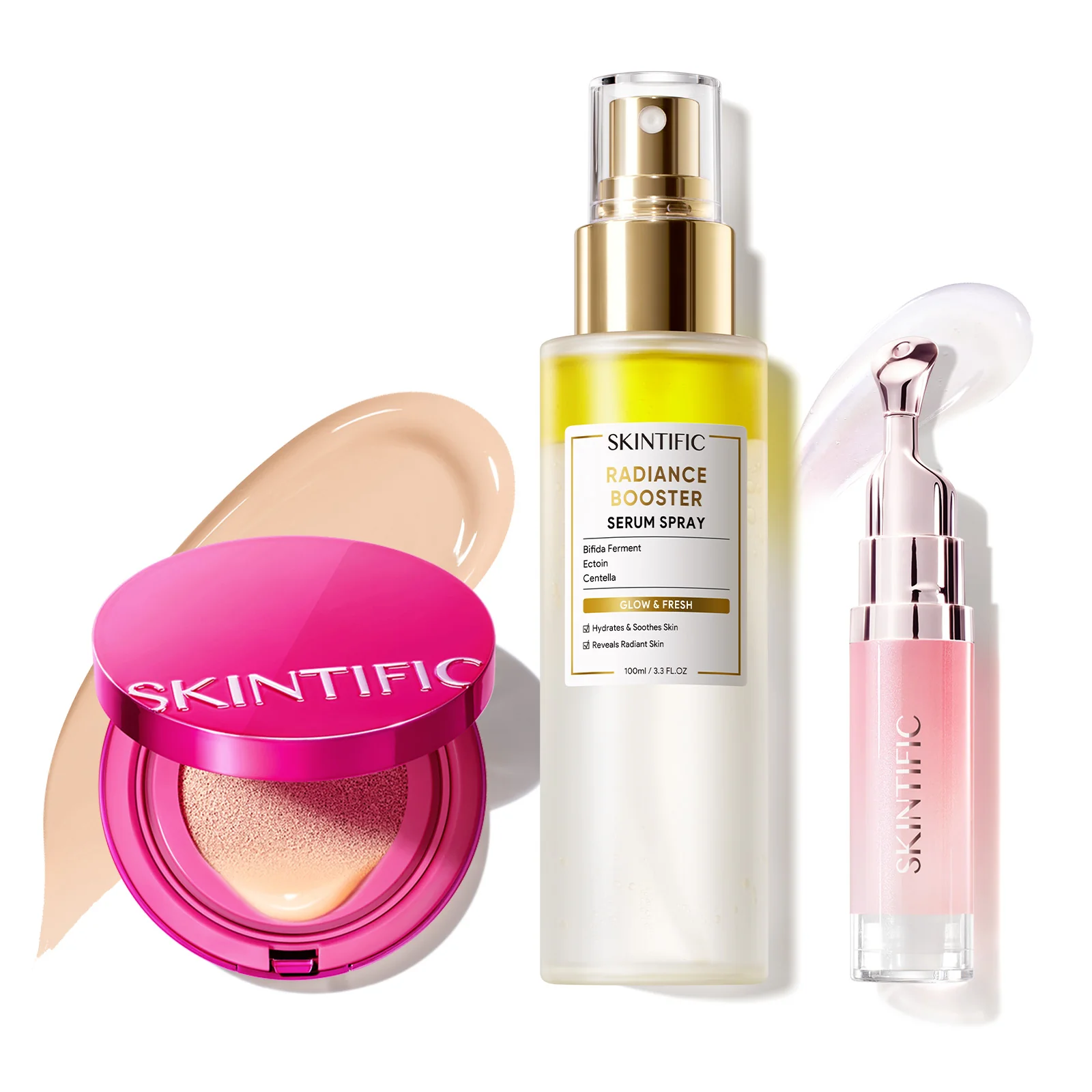 Glow Cover Cushion + Booster Serum Spray + Lip Serum - Image 24