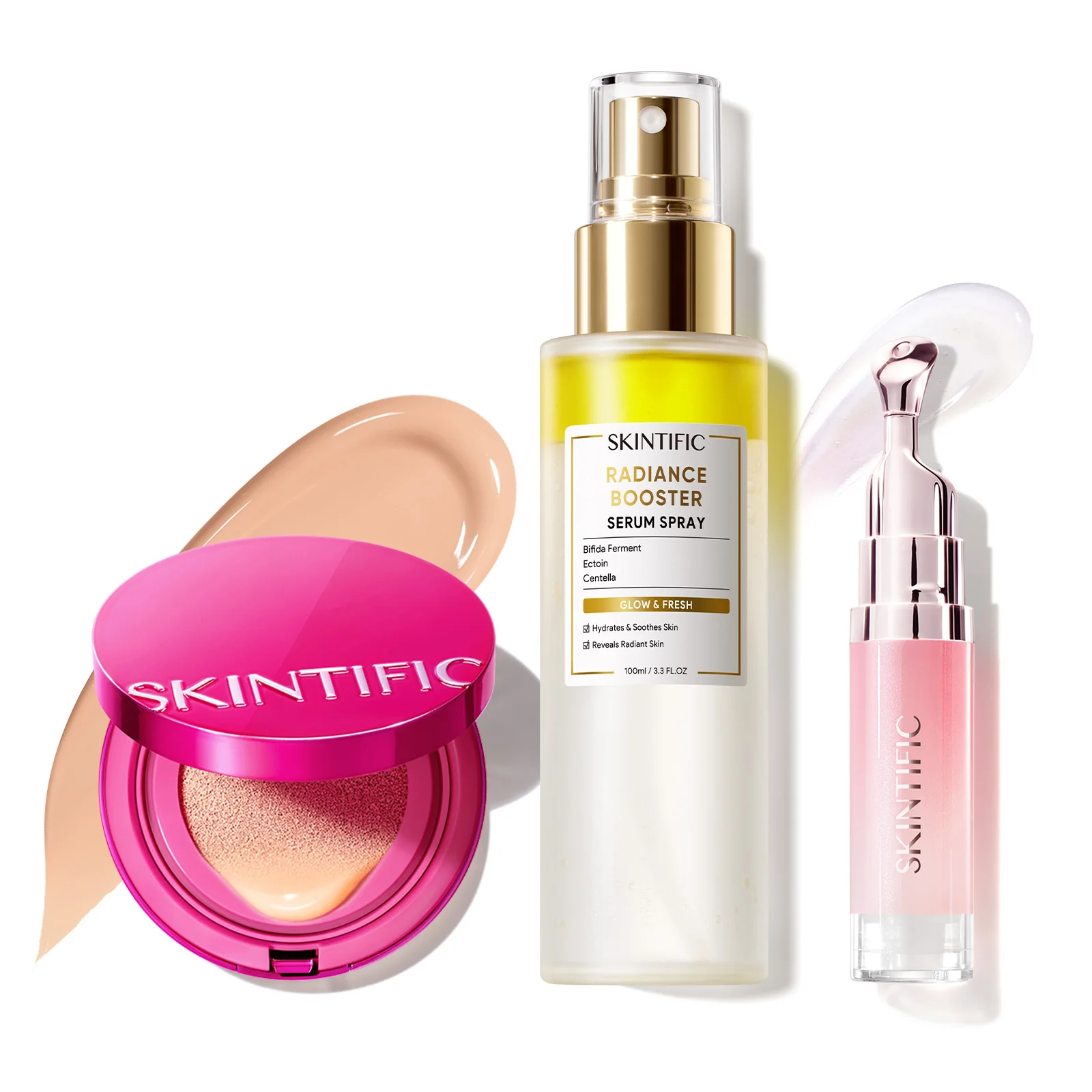 Glow Cover Cushion + Booster Serum Spray + Lip Serum - Image 25
