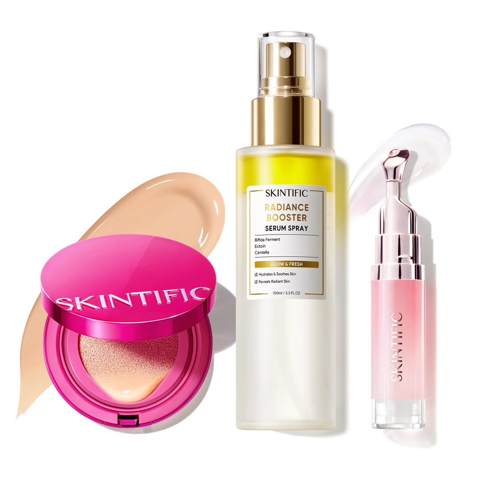 Glow Cover Cushion + Booster Serum Spray + Lip Serum - Image 29