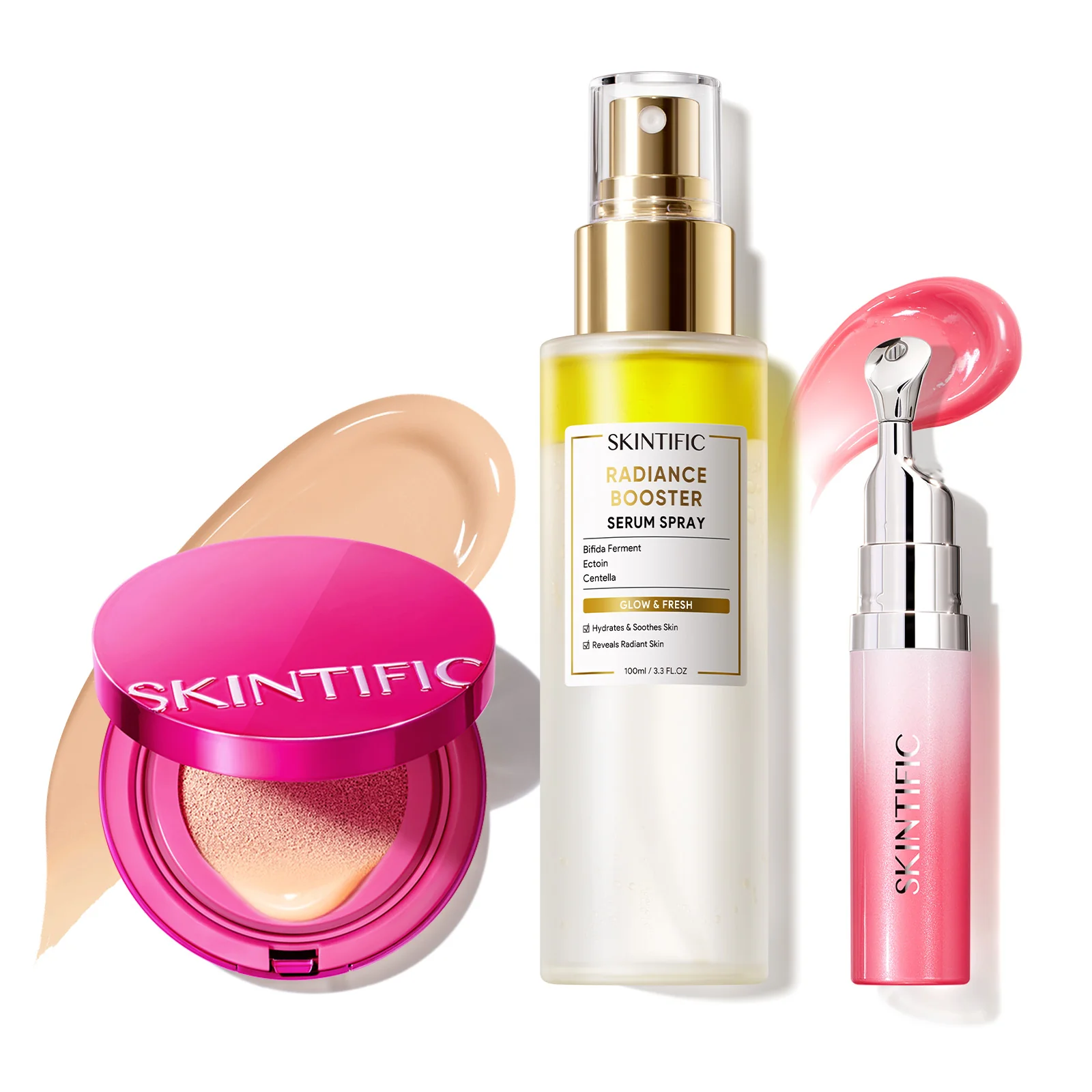 Glow Cover Cushion + Booster Serum Spray + Lip Serum - Image 30