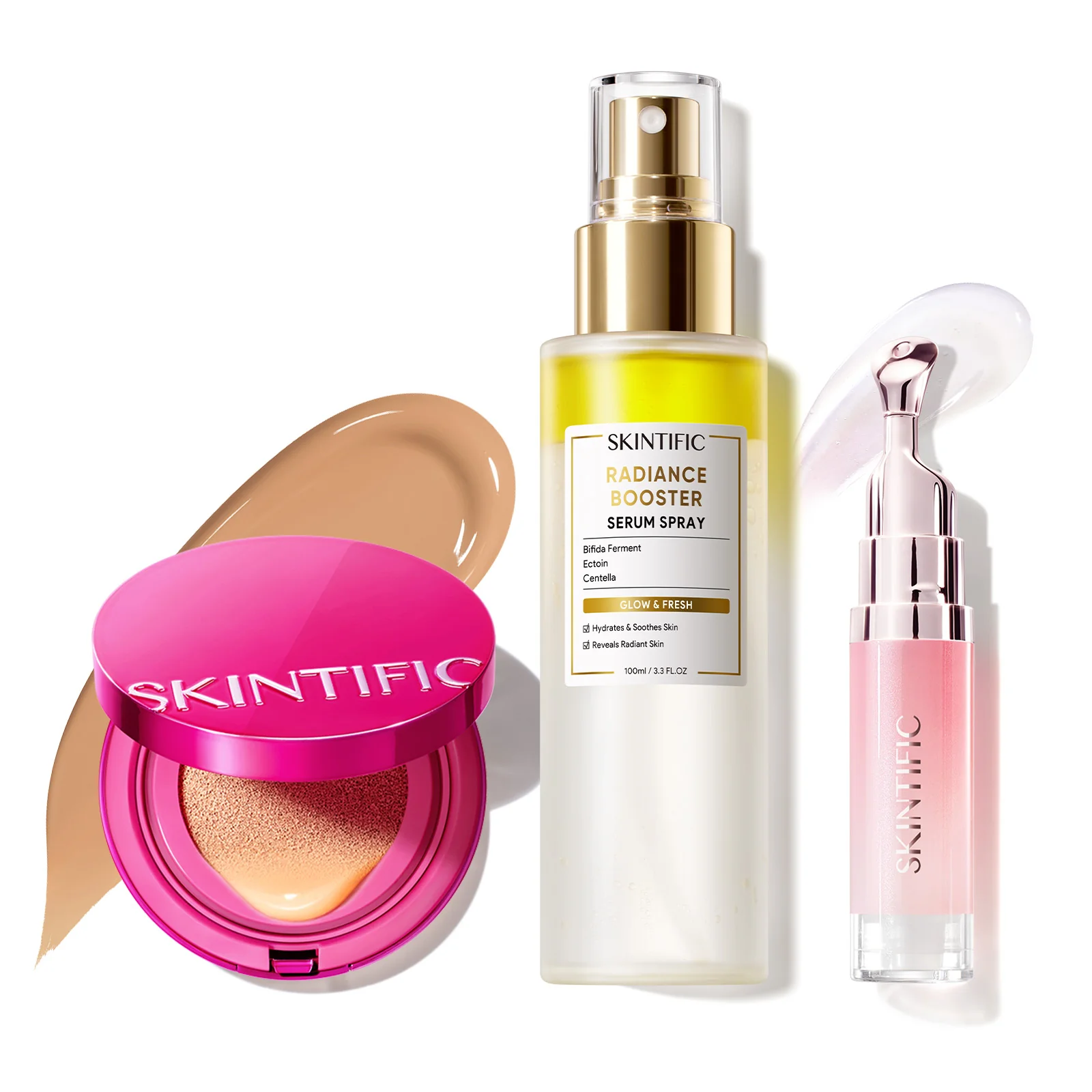 Glow Cover Cushion + Booster Serum Spray + Lip Serum - Image 40