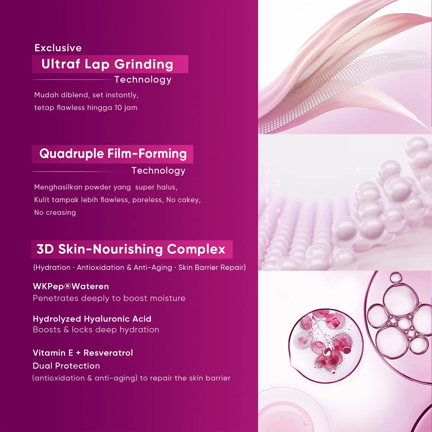 Glow Cover Cushion + Booster Serum Spray + Lip Serum - Image 3