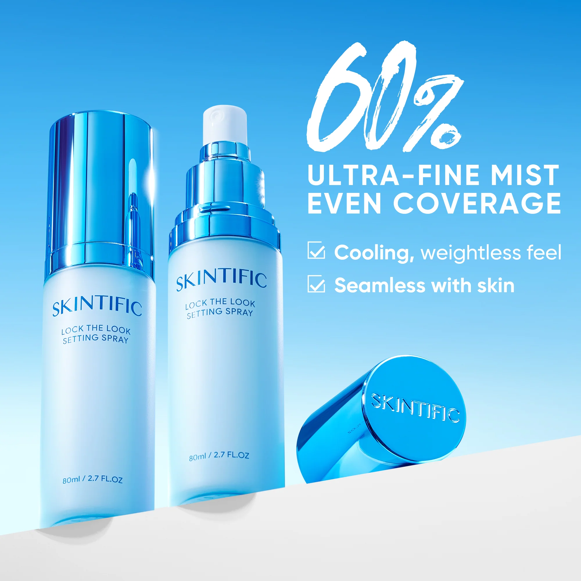 Lock The Look Setting Spray 16-Hour Long-Lasting Matte Finish - Image 5