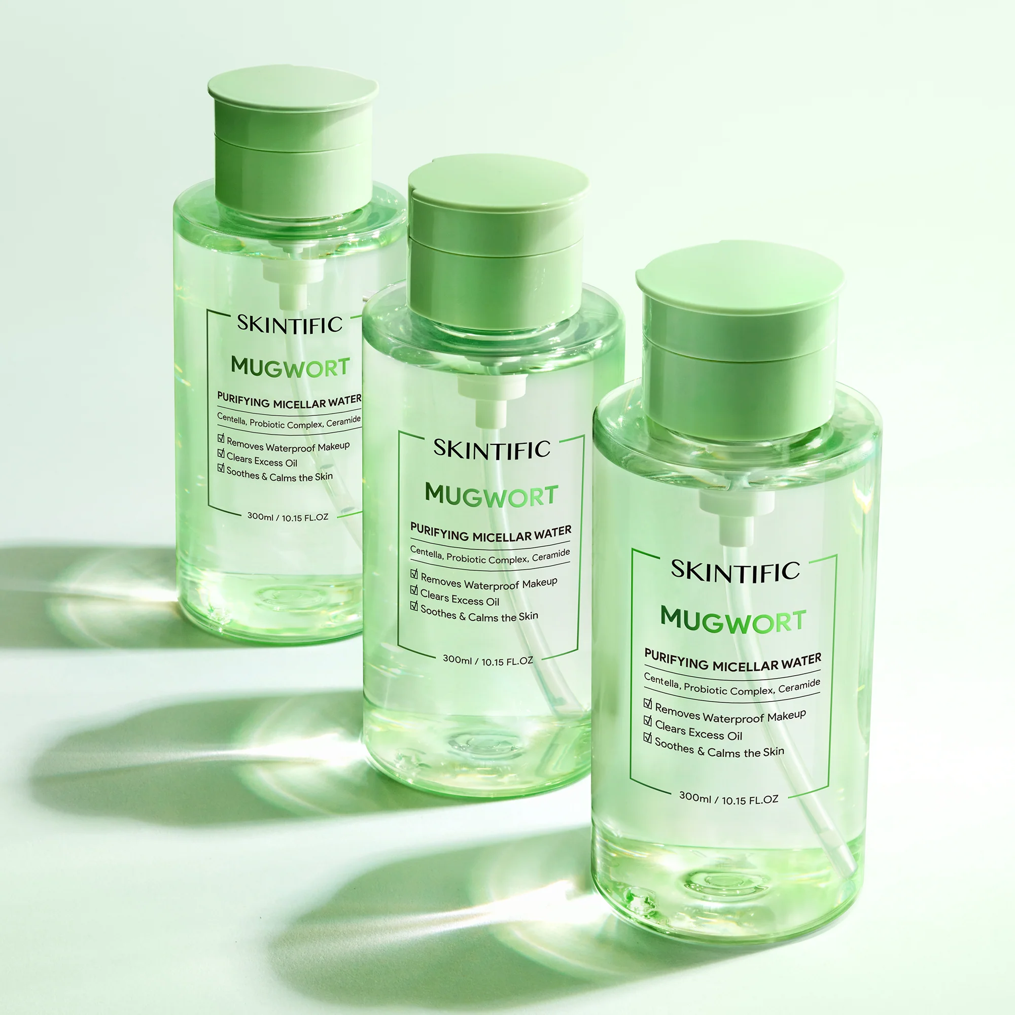Mugwort Purifying Micellar Makeup Remover with Ceramide & Centella - Image 8