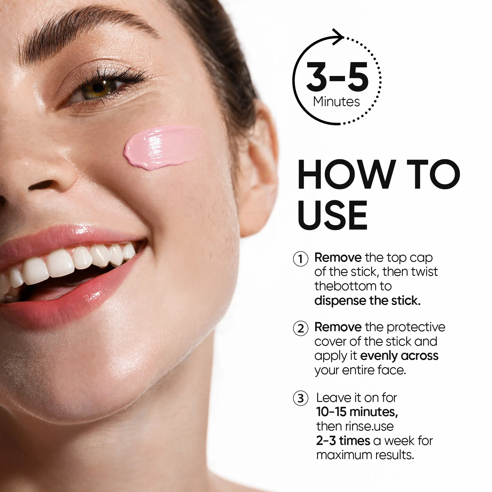 Niacinamide Bright Boost Clay Stick Mask - Image 8