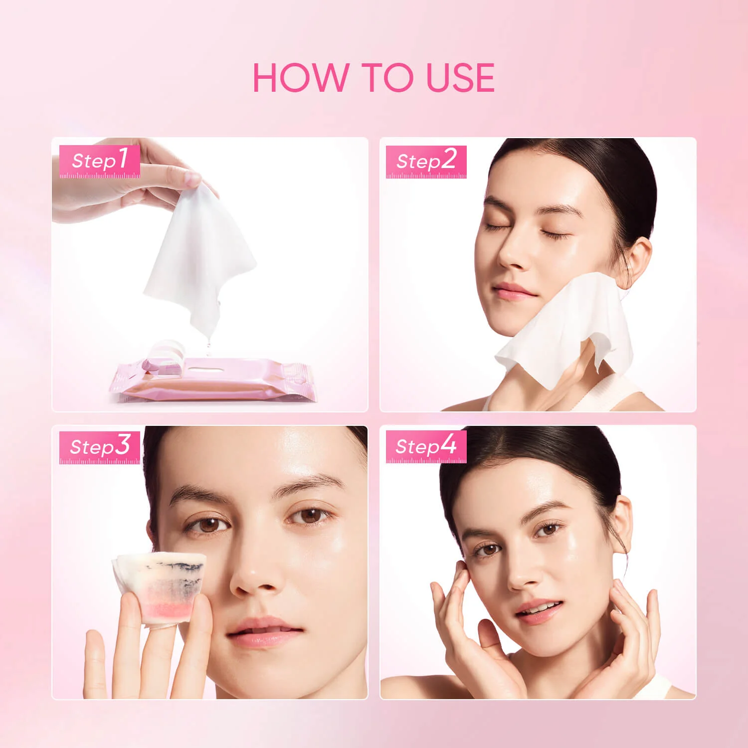 Niacinamide Brightening Cleansing Wipes - Image 6