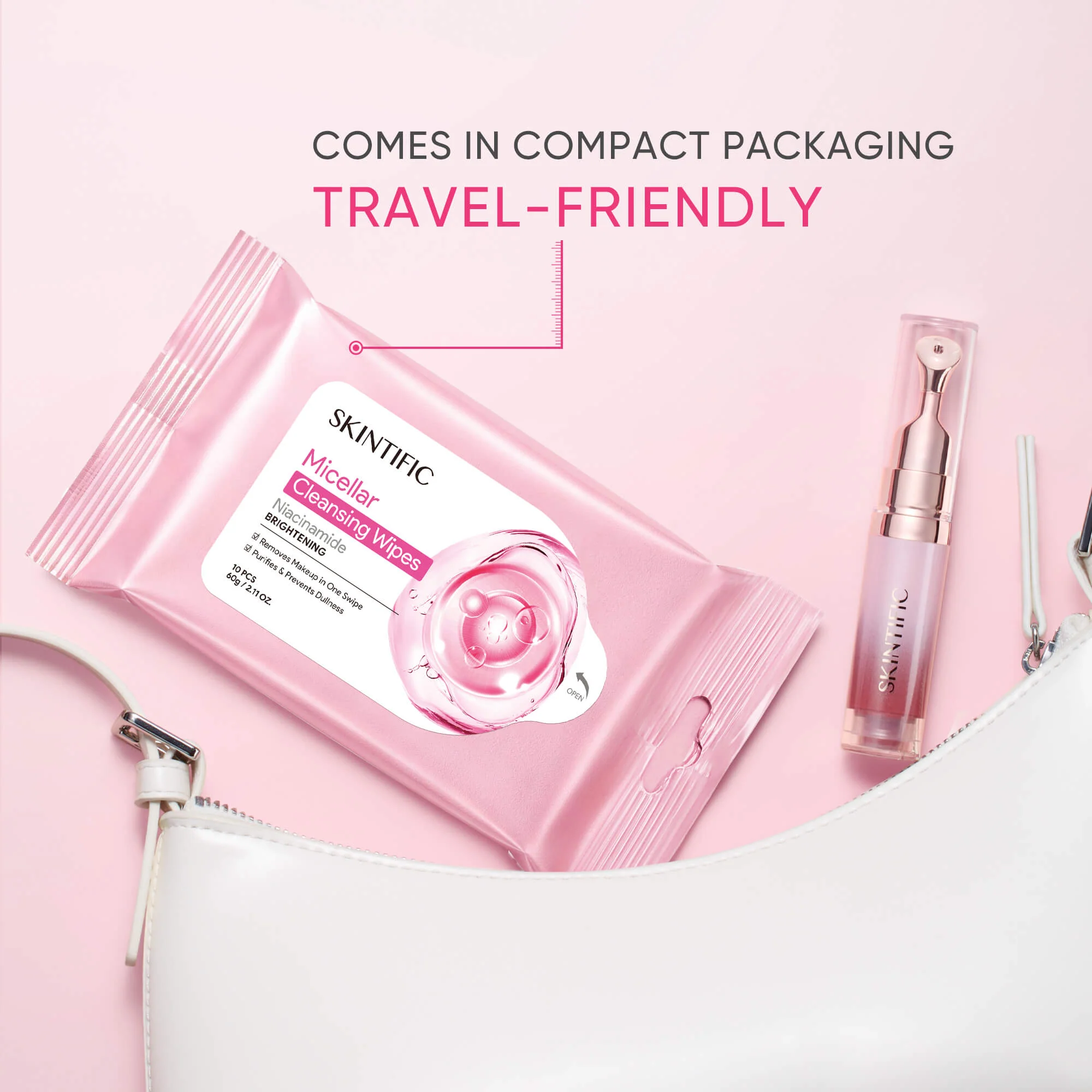 Niacinamide Brightening Cleansing Wipes - Image 8