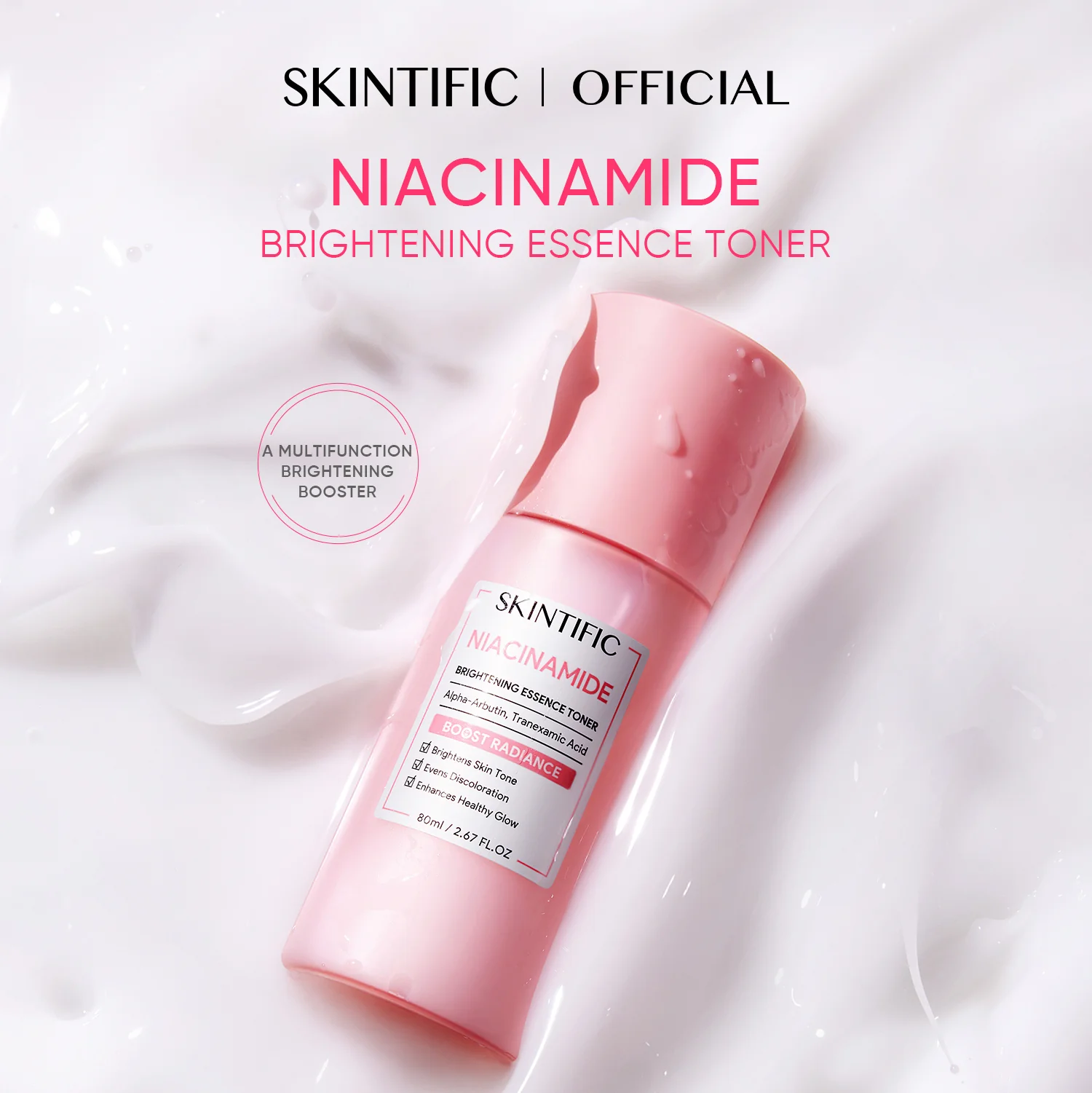 Niacinamide Brightening Essence Toner - Image 3