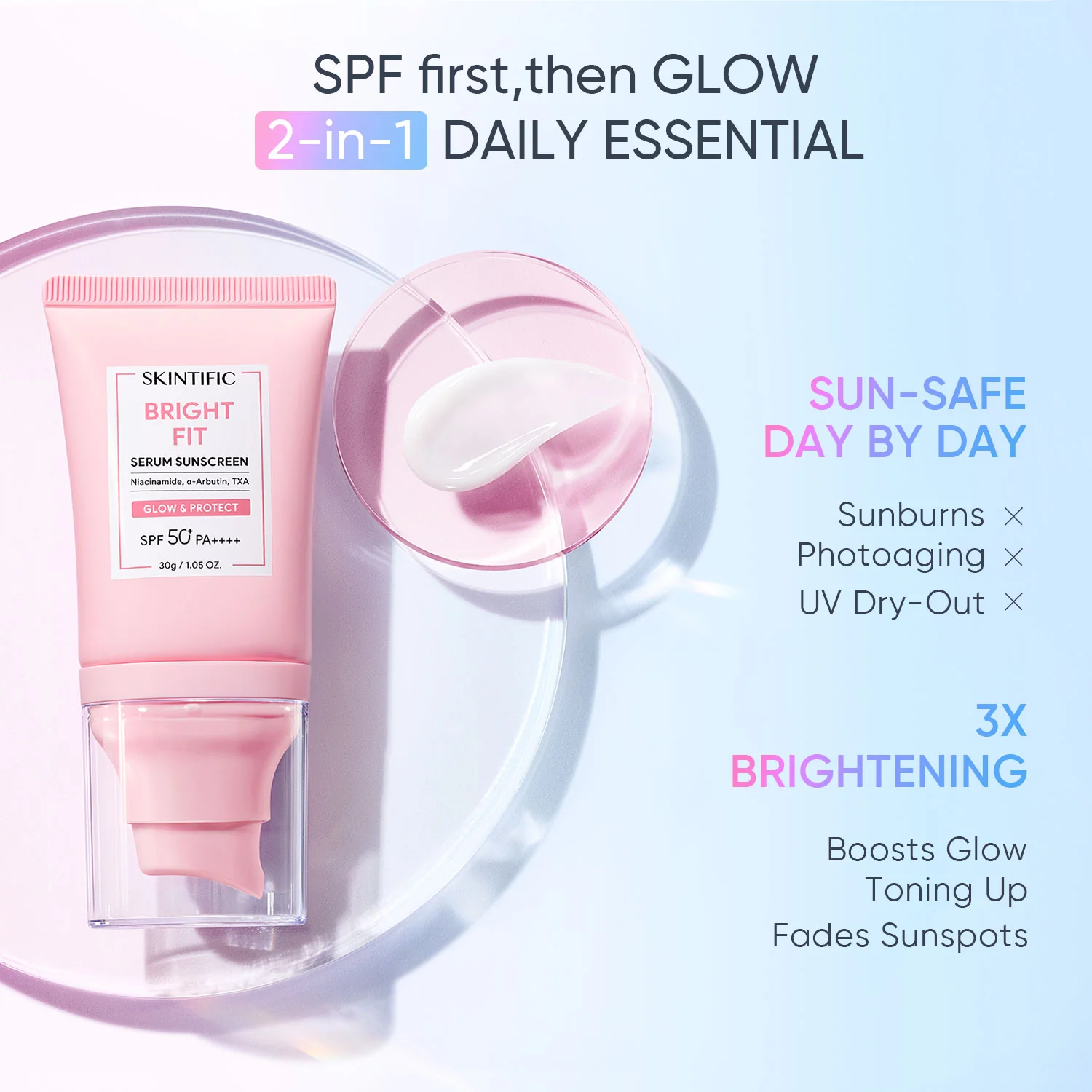Niacinamide Brightening Sunscreen SPF50+ PA++++ - Image 3