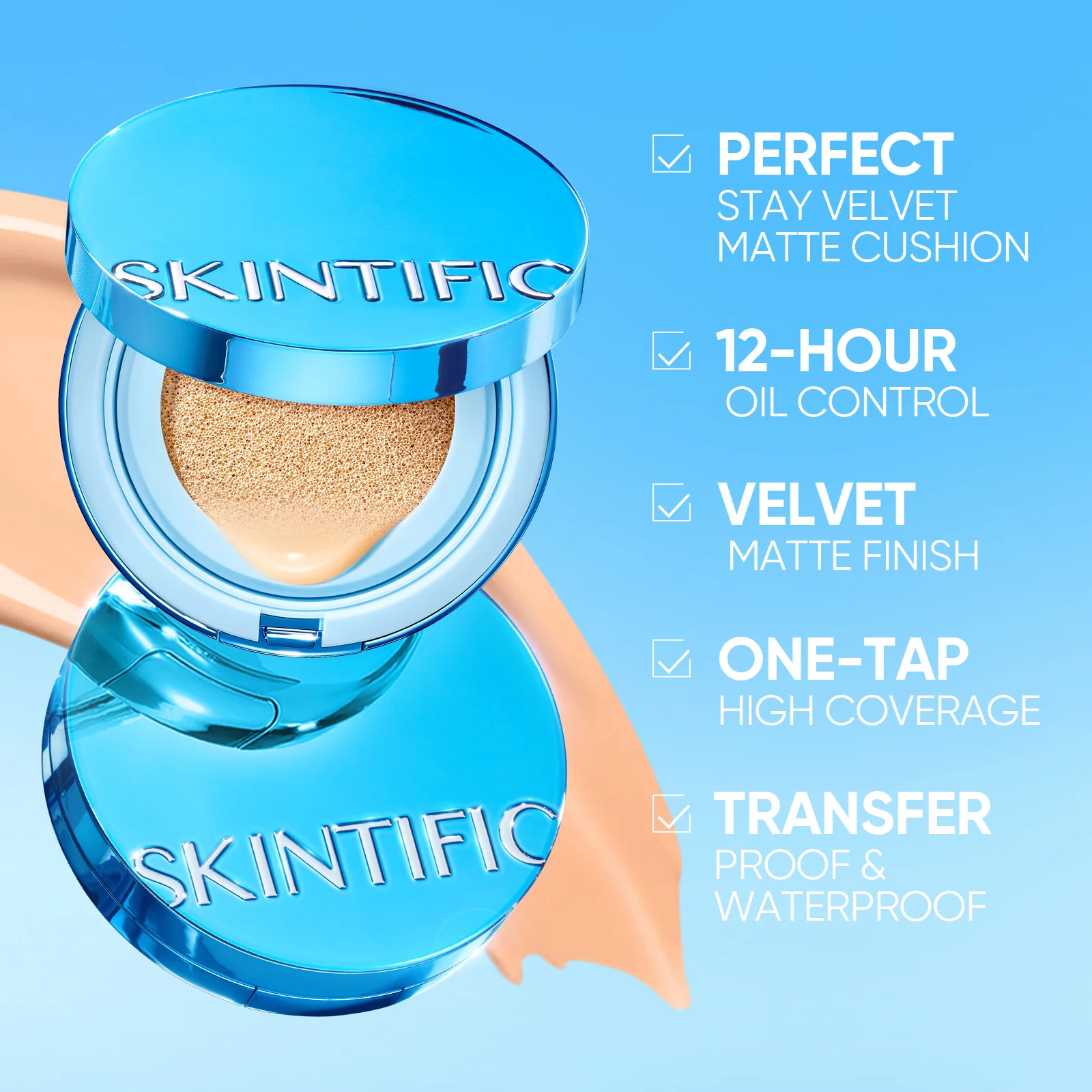 Perfect Stay Velvet Matte Cushion - Image 87